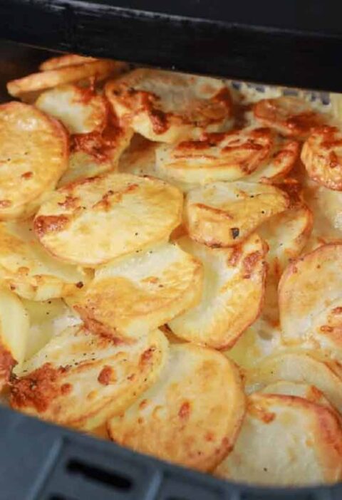 Batata gratinada na Airfryer