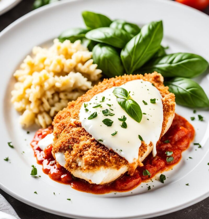 frango à parmegiana no forno simples