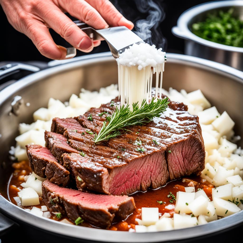 Receita Fácil de Bisteca de Boi na Panela de Pressão