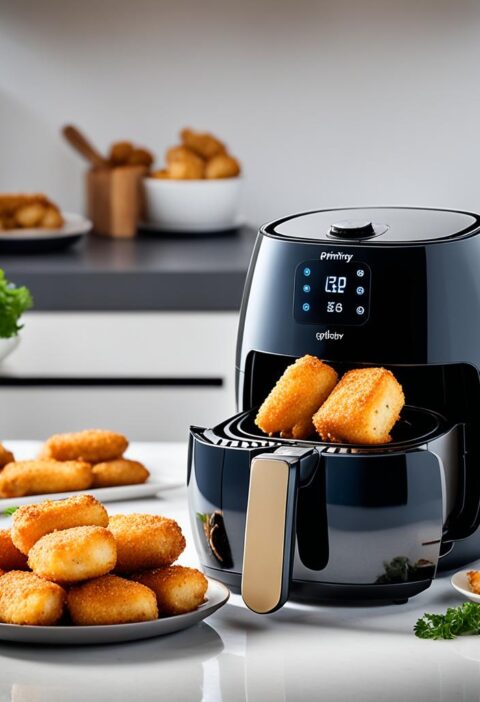 bolinho salgado na airfryer