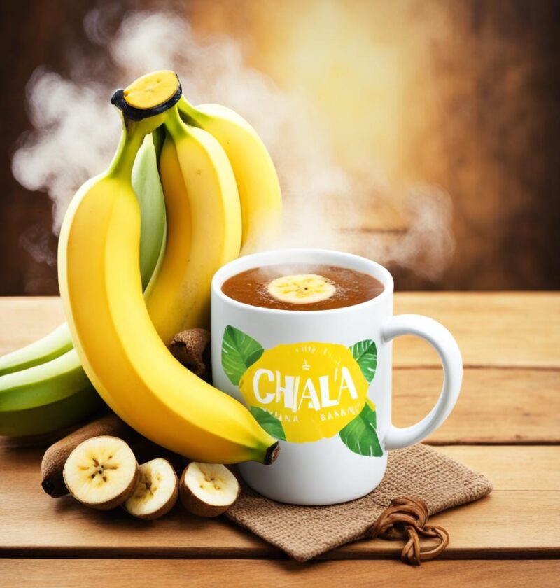 chá de banana é bom para emagrecer