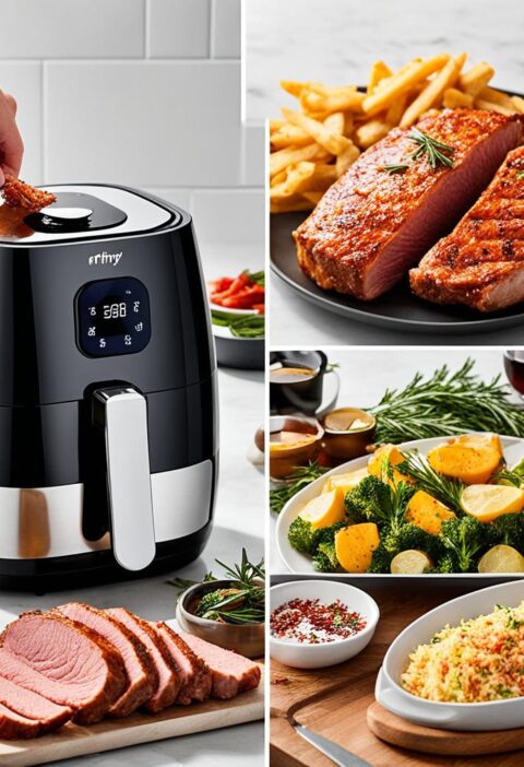 como assar carne na airfryer