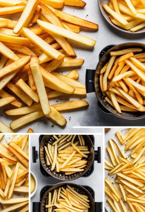 como faz batata frita na airfryer