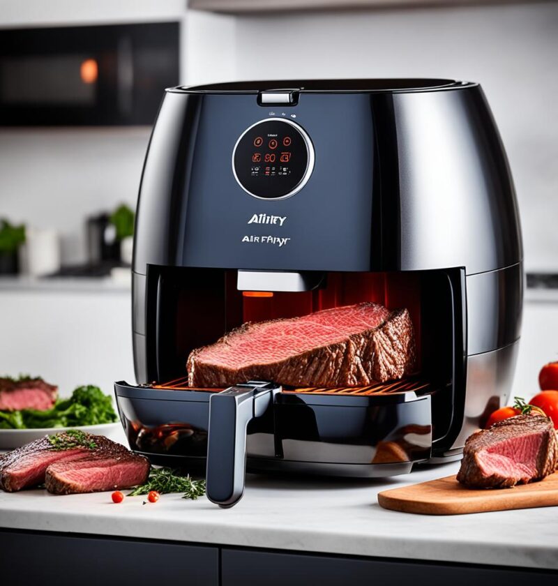 como fazer carne na airfryer