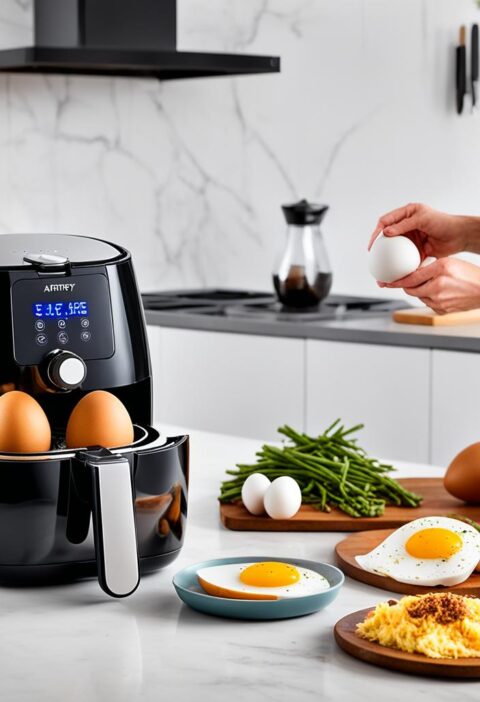 como fazer ovo na airfryer