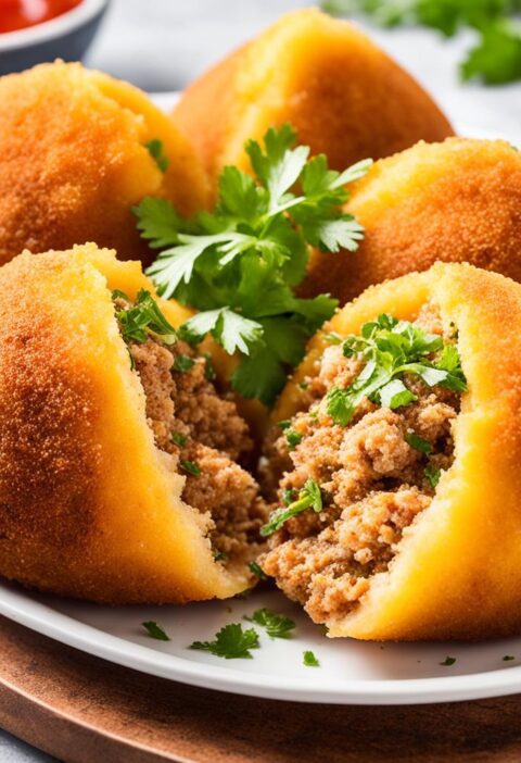 coxinha de carne seca