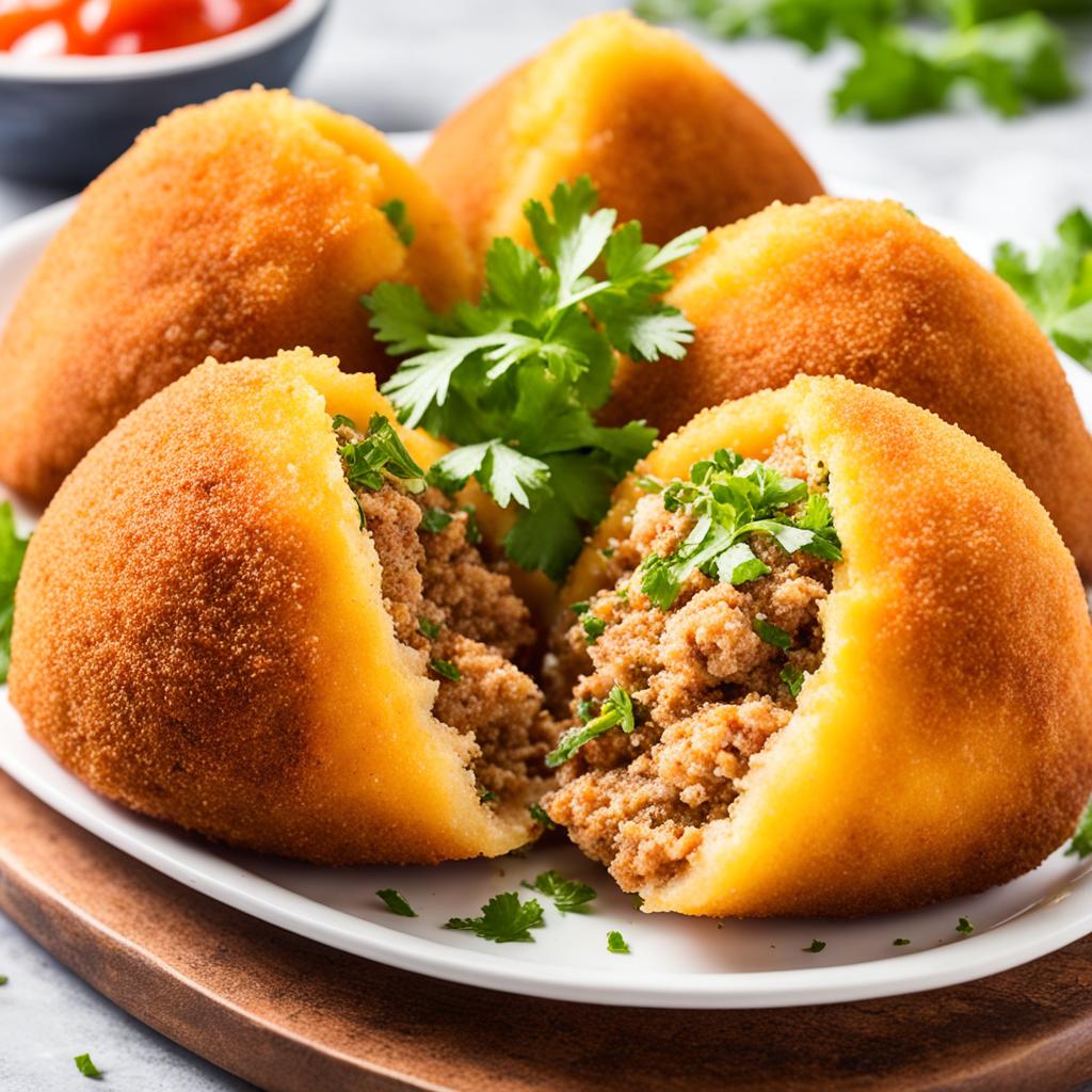 coxinha de carne seca