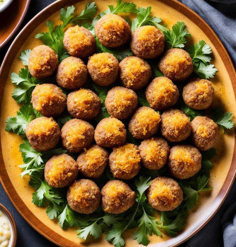 coxinha de mandioca com carne moída