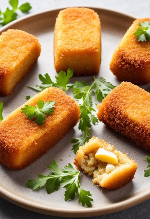 croquete de mandioca