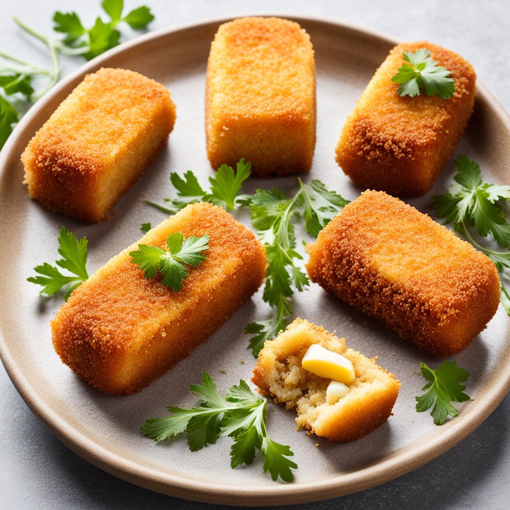 croquete de mandioca