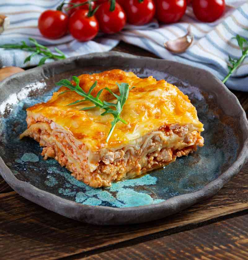 receita de Lasanha de Frango ao Molho Branco