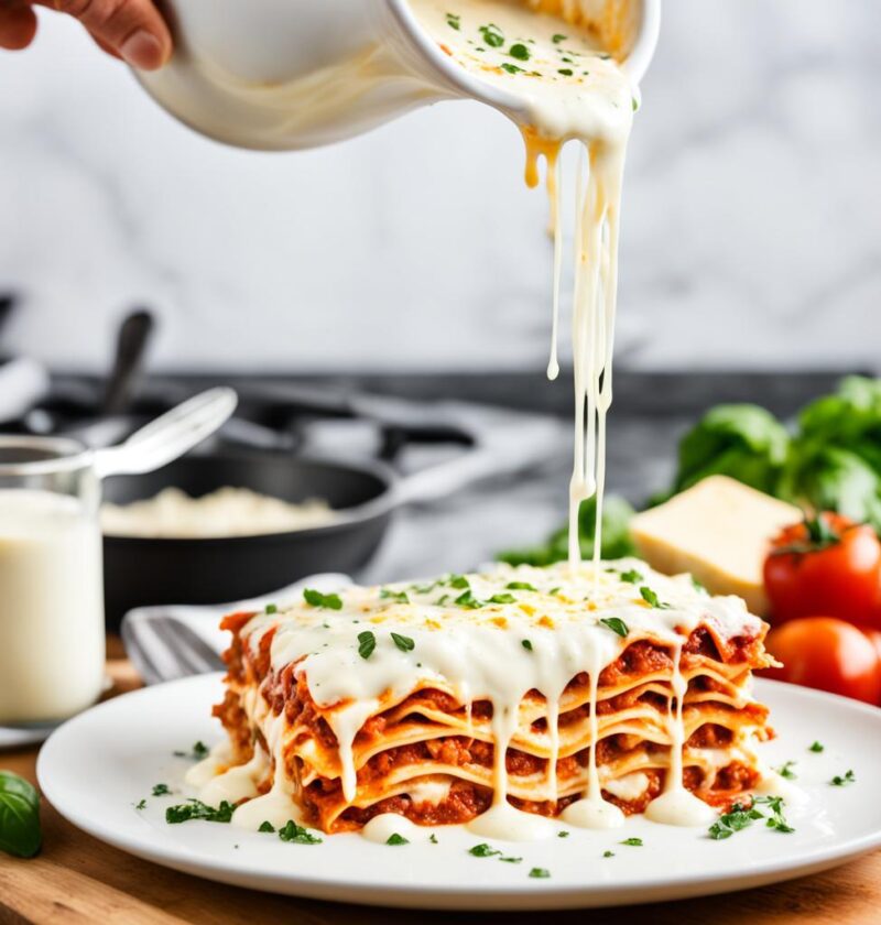 receita molho branco simples para lasanha