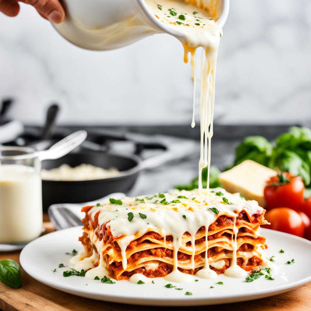 receita molho branco simples para lasanha