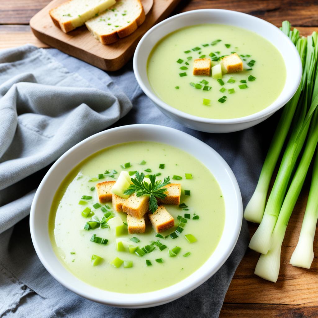 sopa de alho poró