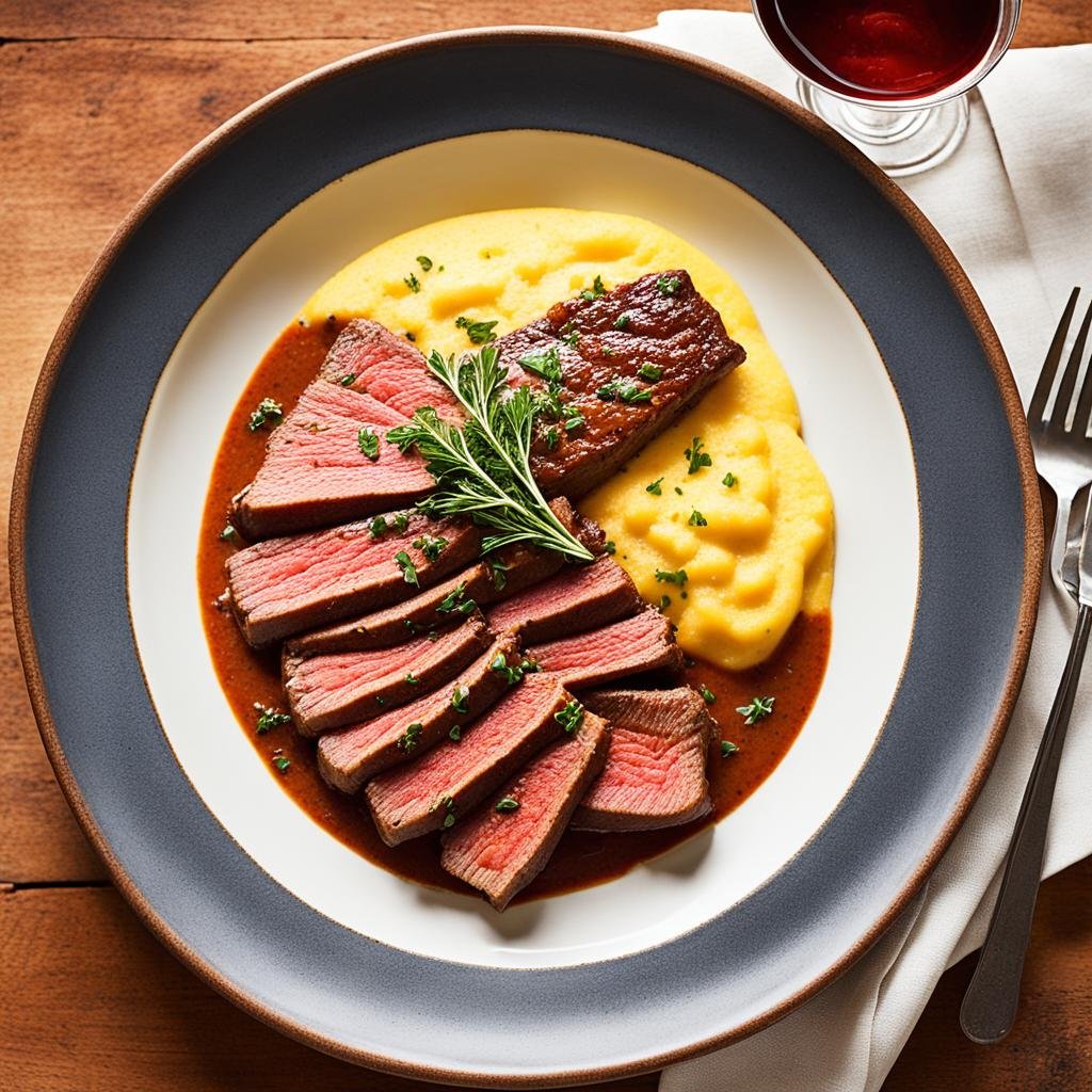 Receita de Carne com Polenta: A Combinação Perfeita de Sabor e Conforto
