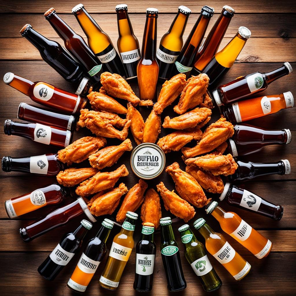 Harmonização de Buffalo Wings com Cervejas