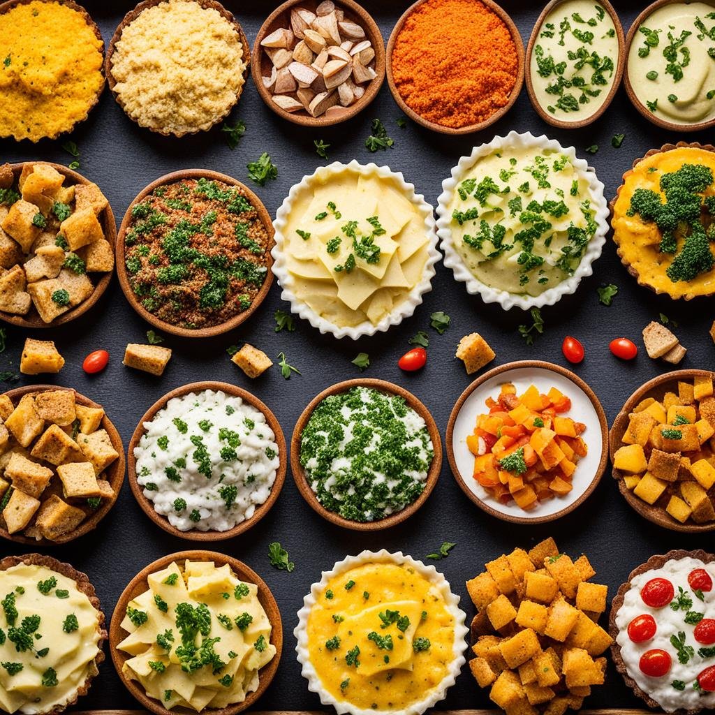 Variações de empadão de frango cremoso