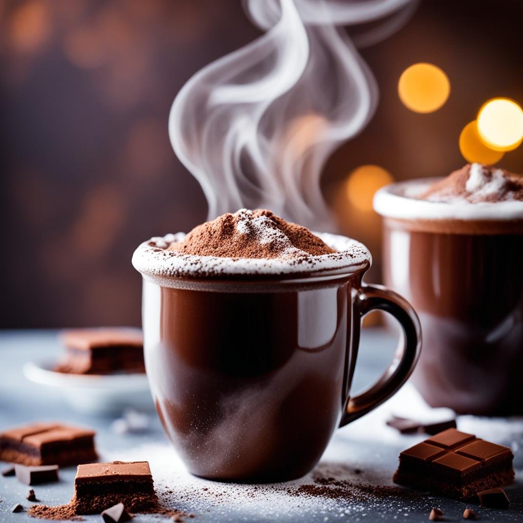 chocolate quente de brigadeiro chocolate quente de brigadeiro