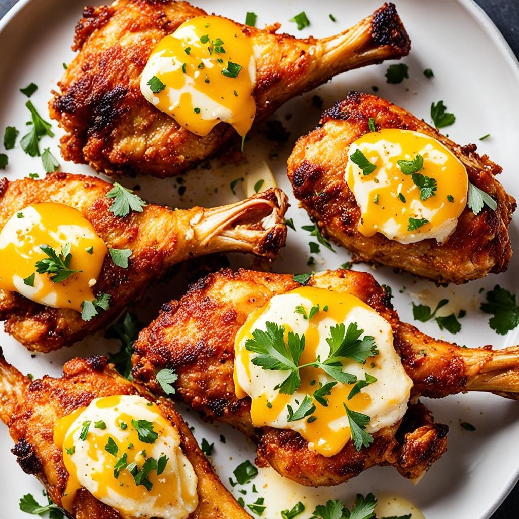 coxas de frango crocante