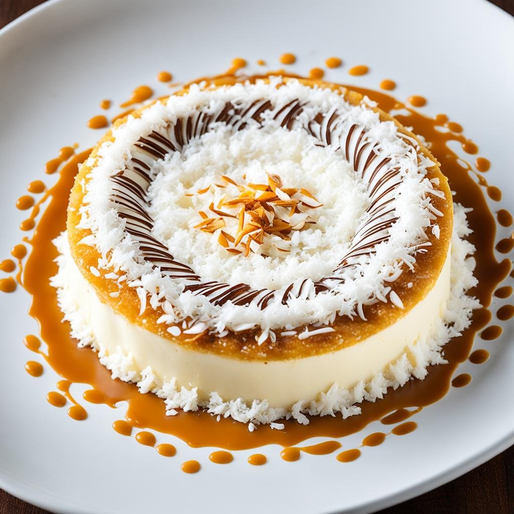 doce de leite com coco