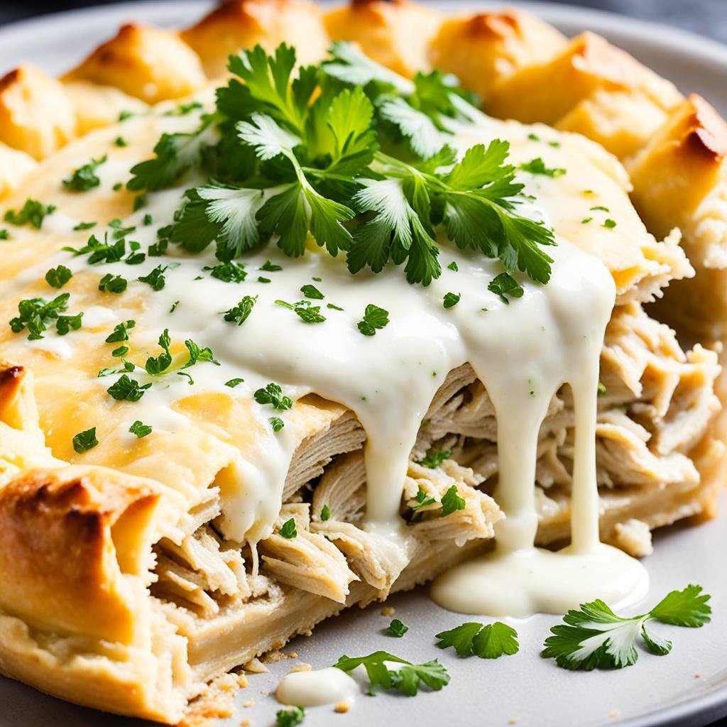 empadão de frango cremoso