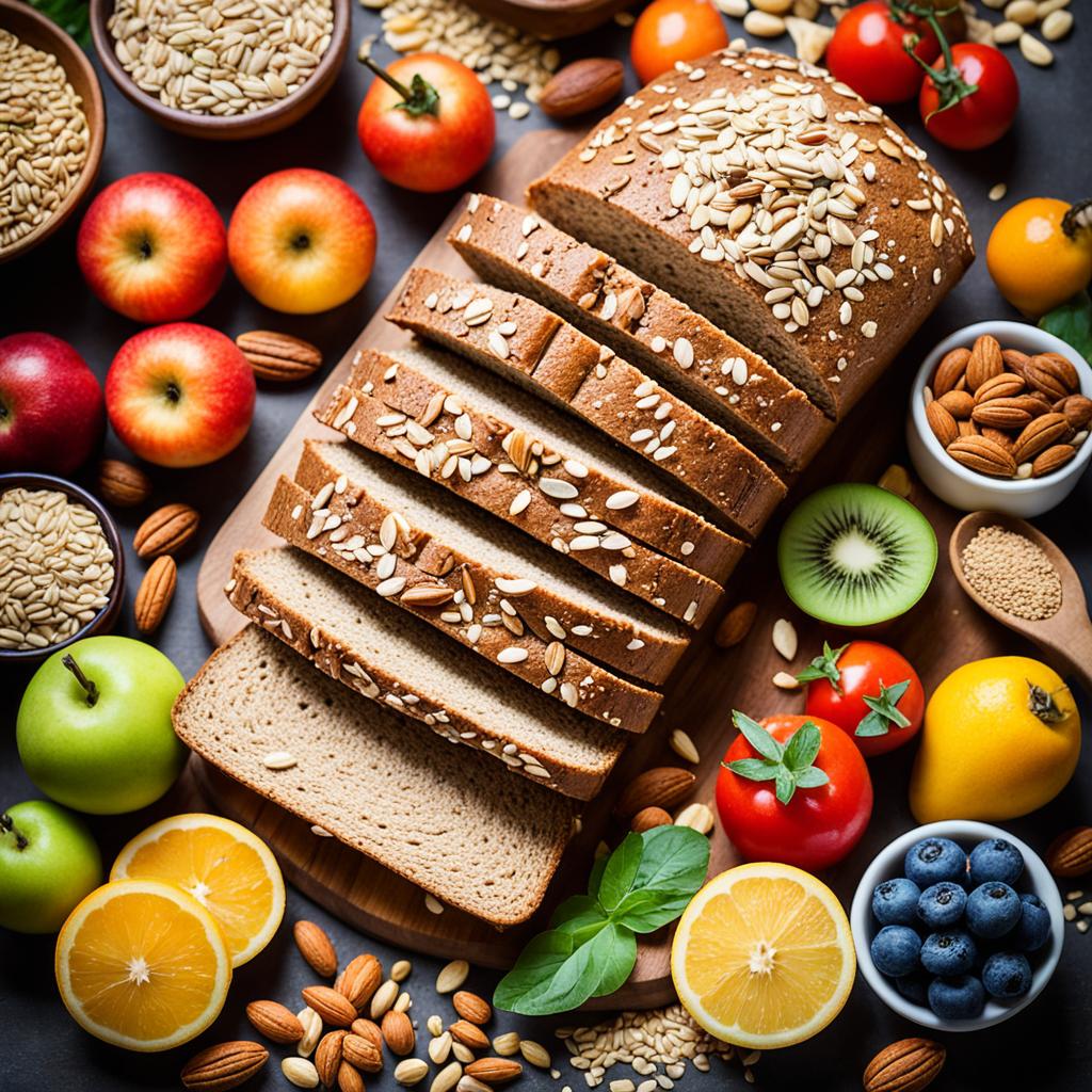 nutrição do pão integral