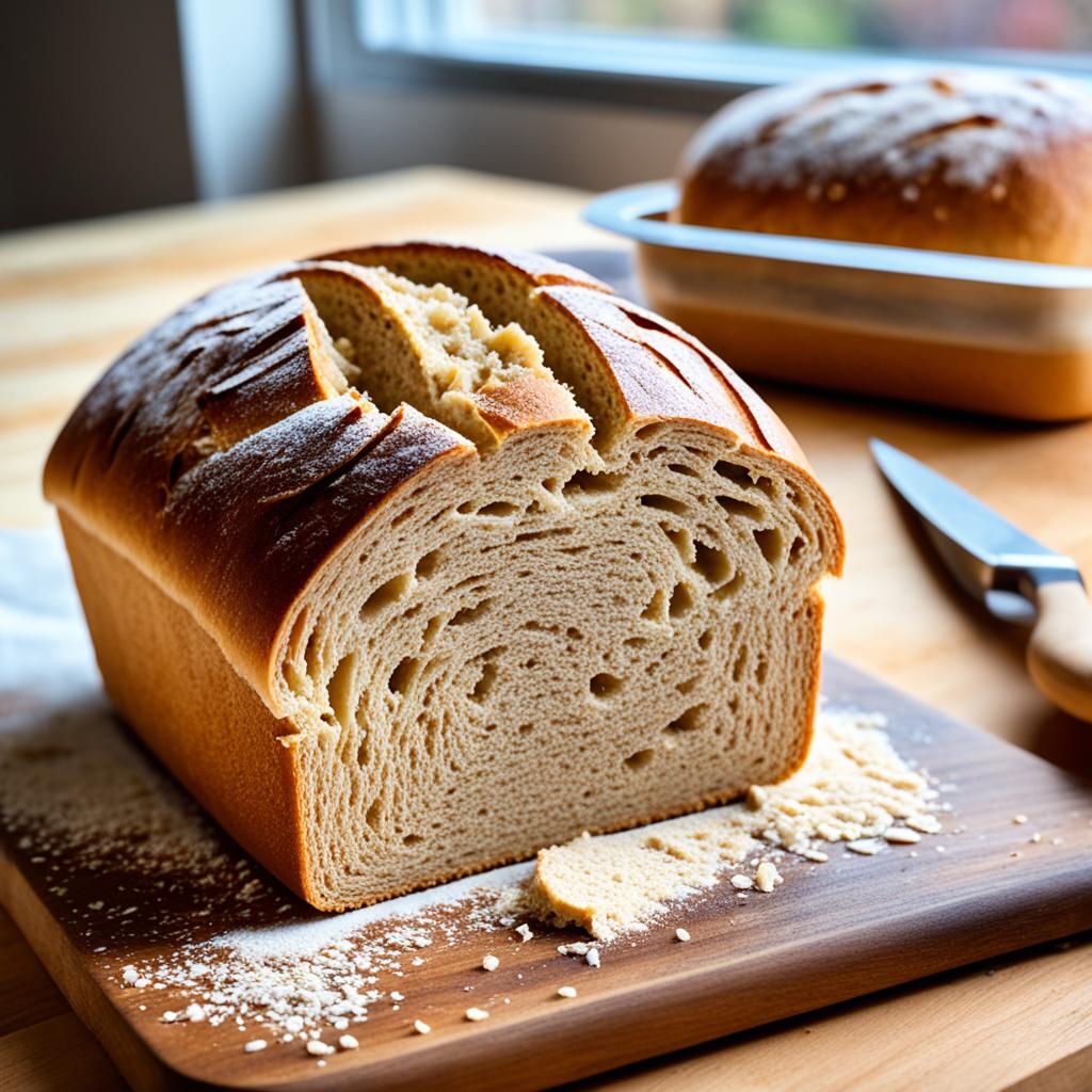 pão integral na panificadora