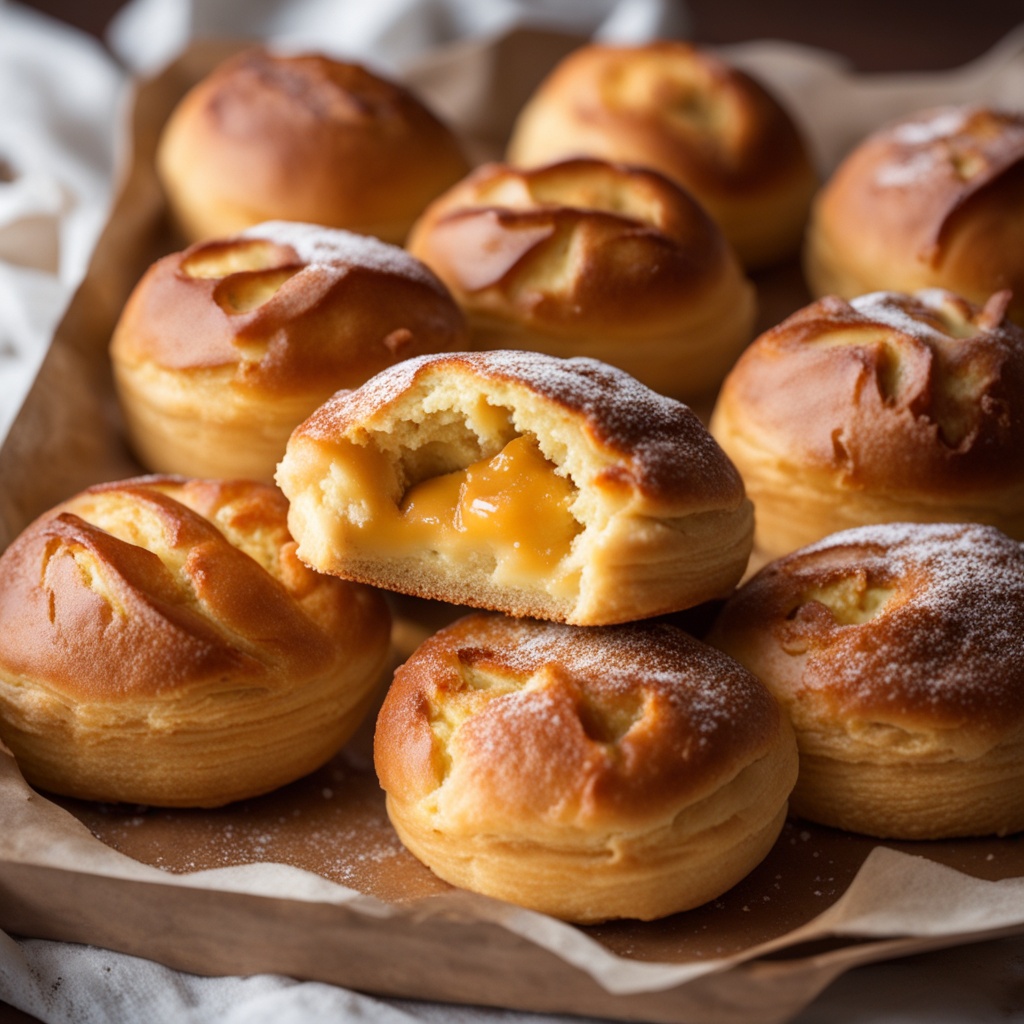 receita de pãozinho recheado doce