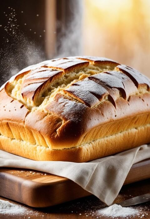 receita pão caseiro fofo