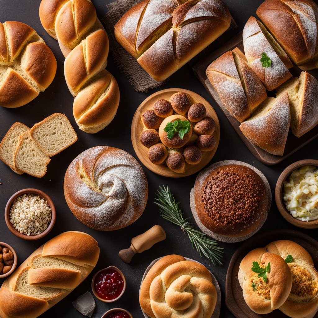 variações pão de mandioquinha