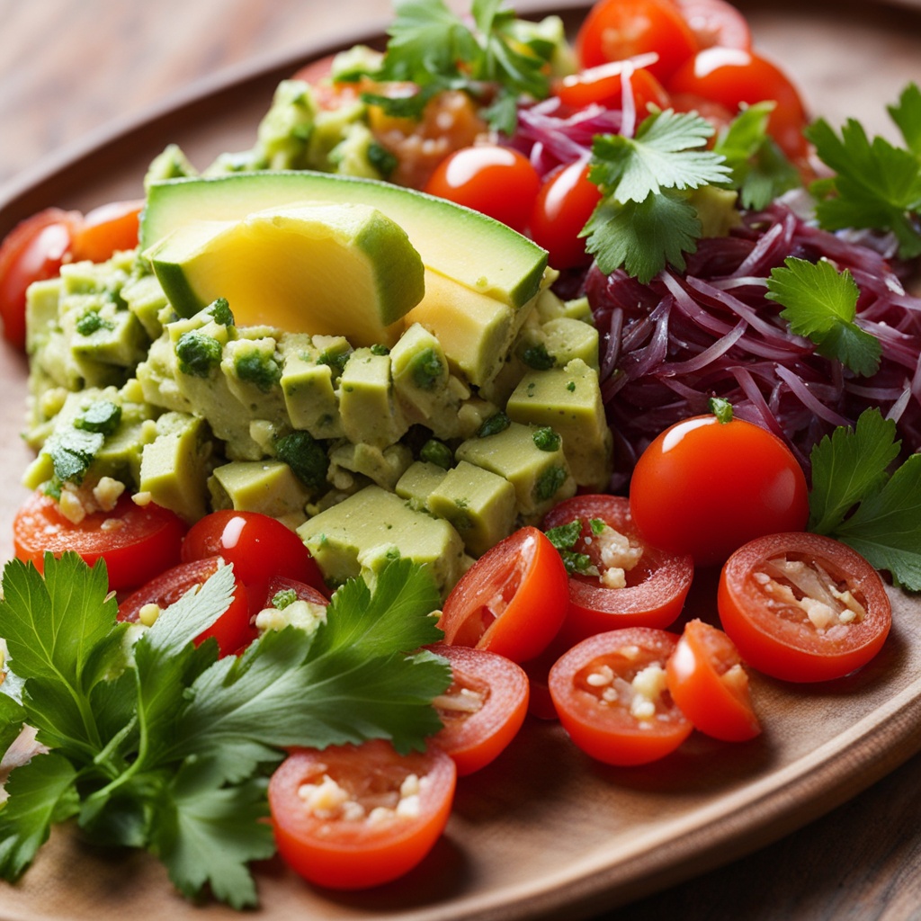 variações tartar de salmão