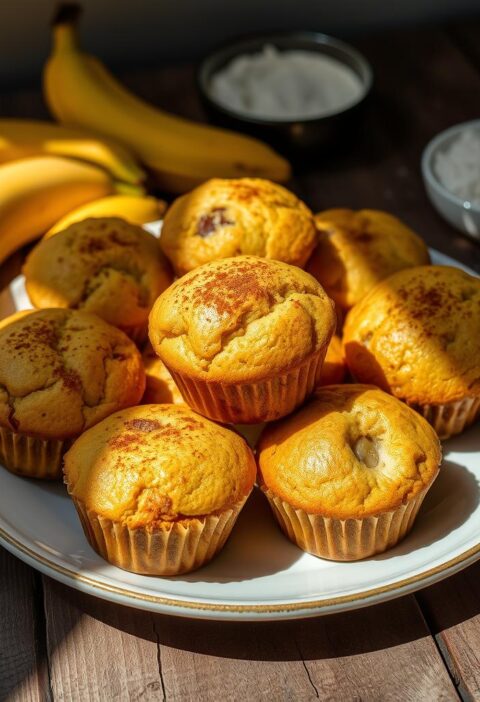 Bolinho De Banana Simples