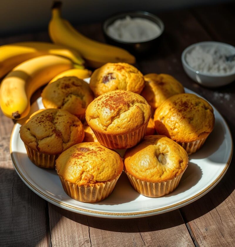 Bolinho De Banana Simples