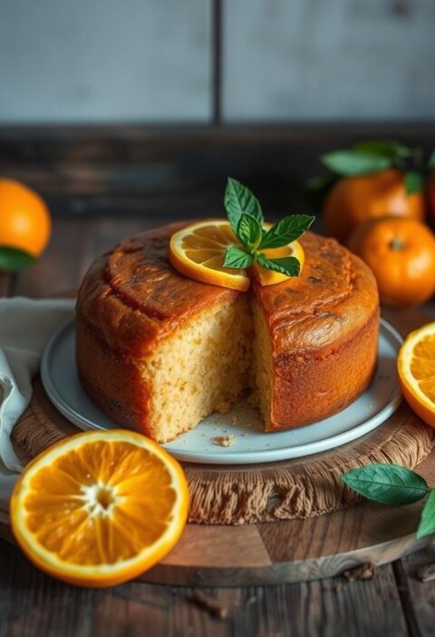 Bolo De Laranja Sem Açúcar