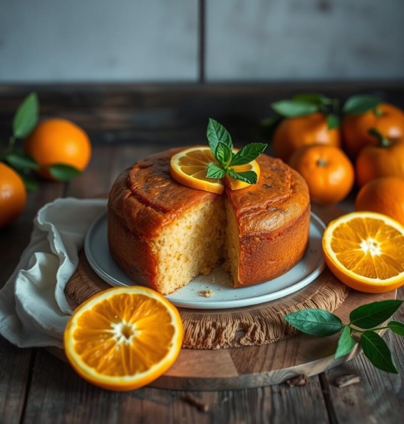 Bolo De Laranja Sem Açúcar