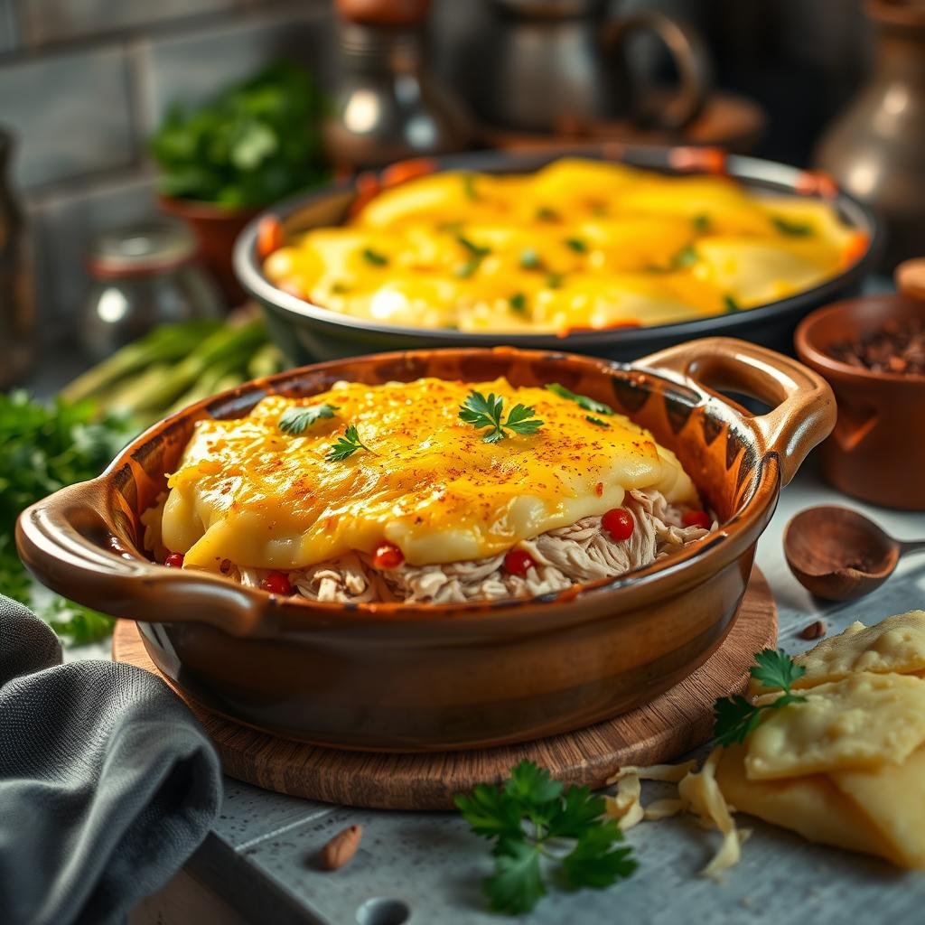 Escondidinho de Frango com Batata