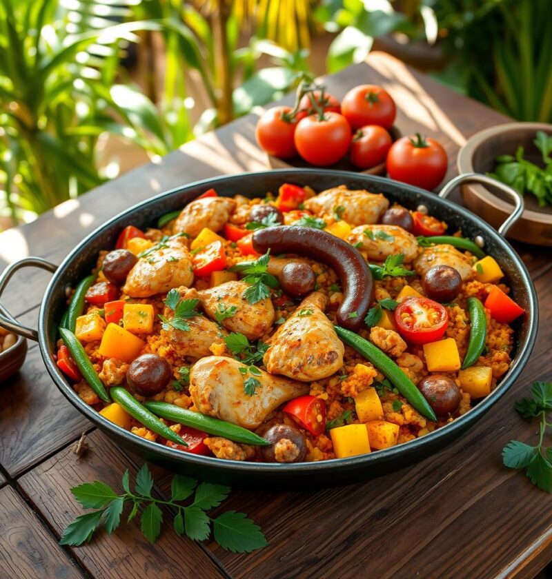 Paella Caipira