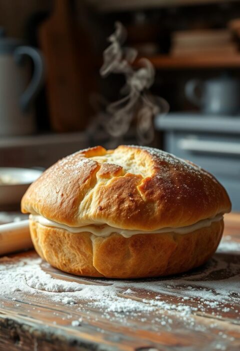 Receita De Pão De Um Minuto