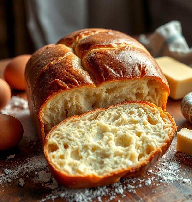 Receita Pão Brioche