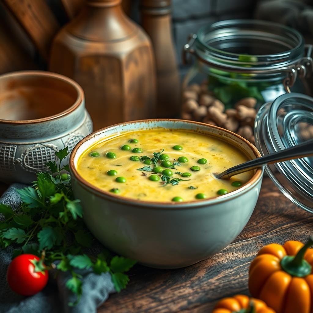 armazenamento creme de ervilha armazenamento creme de ervilha