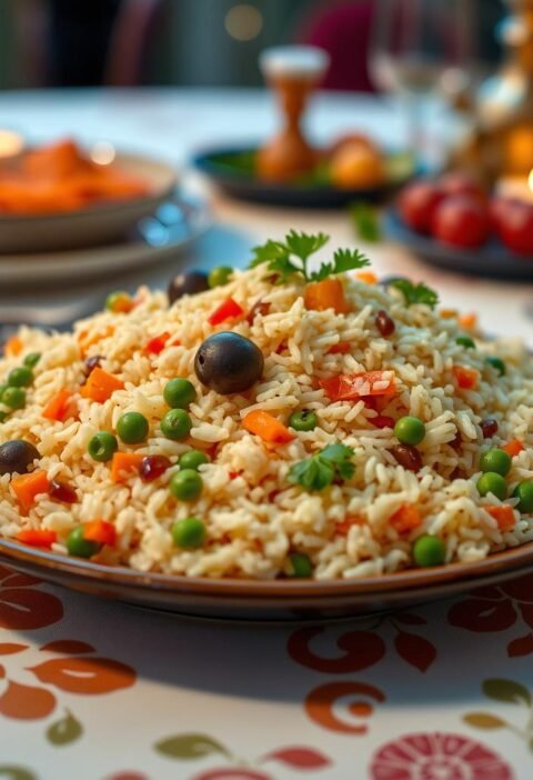 arroz à grega