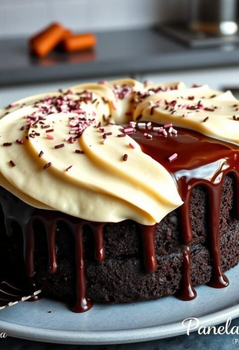 cobertura de brigadeiro para bolo