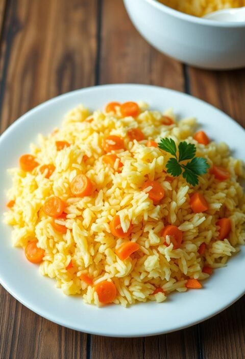 como fazer arroz com cenoura