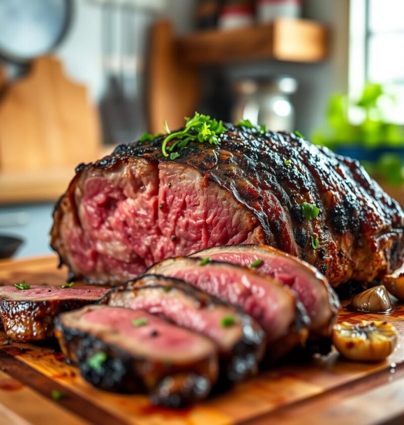 picanha fatiada ao forno