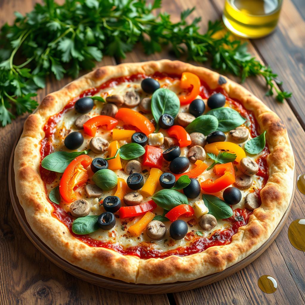 pizza vegetariana