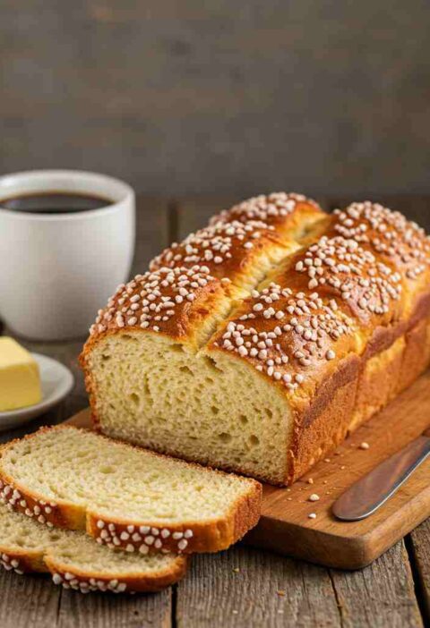 receita de pão com açúcar